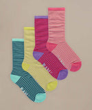 BAM Peppercombe Bamboo Socks Pair 4-7 UK - 4 Pack
