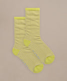 BAM Peppercombe Bamboo Socks Pair 4-7 UK - 4 Pack in yellow