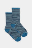 BAM Woodcombe Bamboo Socks Pair 4-7 UK 4 Pack in blue