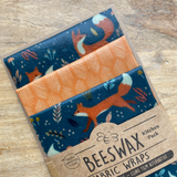 Beeswax Fabric Wraps - Kitchen Pack/Pecyn Cegin Organic