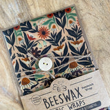 Beeswax Fabric Wraps - Sandwich Wrap/Pecyn Brechdanau Organic