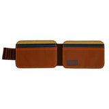 Chums Bandit Bi-Fold Wallet in the colours Orange and Navy (inside orange)