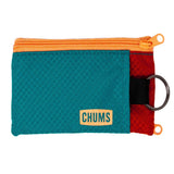 Chums Surfshot Wallet in teal rust