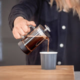 Core Coffee Press 1 Mug / 3 Cup / 350ml shown in use