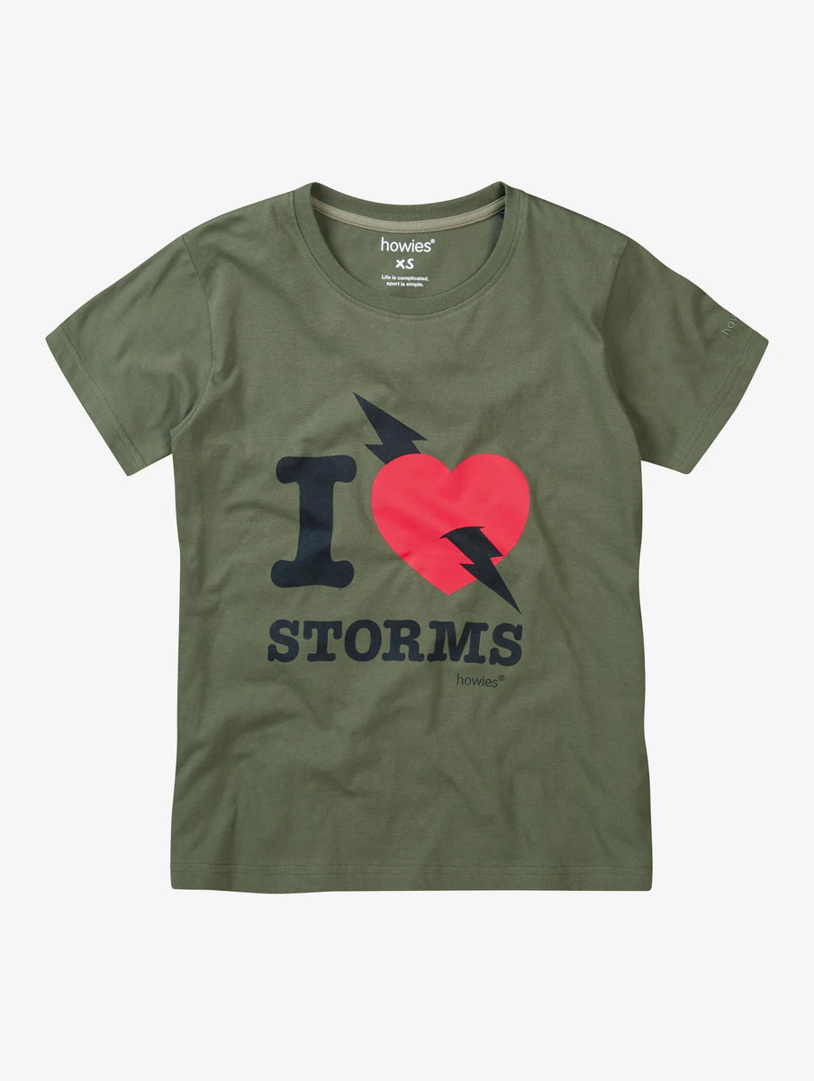 Howies Women's I Love Storms Organic T-shirt – Rumdoodles