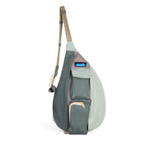 KAVU Mini Rope Bag in the colour Alpine Lake shown from the front