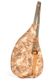 KAVU Mini Rope Bag in the colour Dream Trail shown from the back