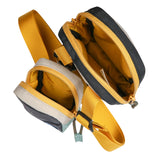 KAVU Yorktown Cross Body Wallet in the colour yosemite open pockets