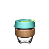 KeepCup Brew Cork Small 8oz/227ml Glass Reusable Cup