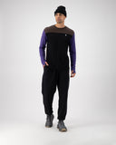 Mons Royale Yotei LS in the colour violet/ cedar/ black
