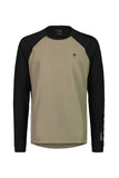 Mons Royale Tarn Merino Shift Wind Jersey in the colour Walnut / Black front