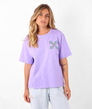 Oxbow MOZAC Tee-Shirt in Pacific Purple shown from the front