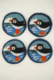 Pachamama Circus Of Puffins Coasters 4 pack