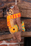Pachamama Ollie The Otter Decoration side view