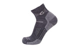 A Point6 Hiking Essential Light Mini Crew Sock in grey