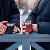 Primus Koppen Mug 0.2L in the colour black and ox red