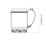 Primus Lite Plus Stove System - diagram