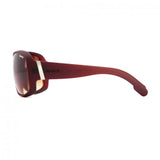 Sinner Amos Sunglasses in the colour matte dark brown