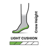 Smartwool Hike Classic Edition Full Cushion Crew Socks diagram