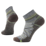 Smartwool Hike Light Cushion Pattern Ankle Socks in ash charcoal
