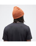 Stance Icon 2 Beanie in the colour Rust shown from the back on a man