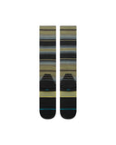 Stance Lanak Pass Snow Ski Sock in the colour teal shown flat from the underside.