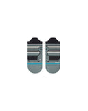 Stance Ninedys Tab Sock in the colour black shown flat from the topside