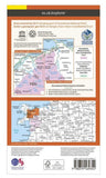 Explorer Active OL17 Snowdon/ Yr Wyddfa OS Map Back