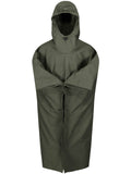 Hilltrek Organic Cotton Poncho in Olive