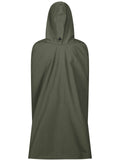 Hilltrek Organic Cotton Poncho in Olive
