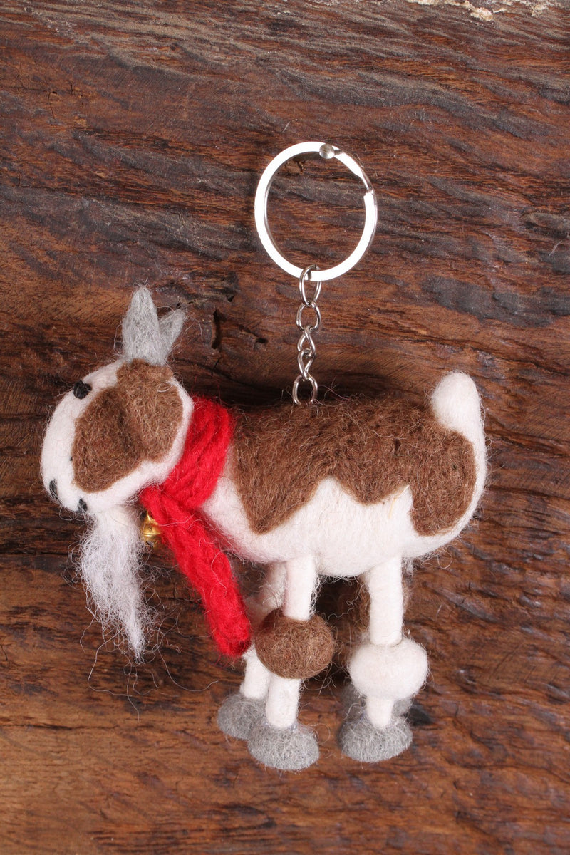 Goat keychain discount