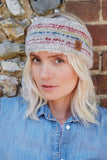 Pachamama Langtang Headband Multi on blond model