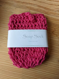Sach Sebon - Soap Sock in cerise