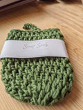 Sach Sebon - Soap Sock in forest green