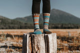 Solmate Walnut Wool Crew Socks