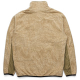 KAVU Teannaway Fleece in the colour Terrain Topo shown from the back