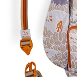 KAVU Mini Rope Sling in Sasquatch Sighting close-up of strap and clip. 