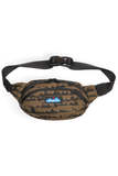KAVU Canvas Spectator Bag  in the colour ridge works shown from the front