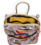 KAVU Essential Case in the colour Tropifloral shown open
