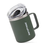 AeroPress Travel Mug in the colour Green