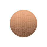 Aeropress Superfine Filter in the colour Gold, shown from the front