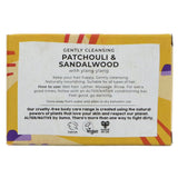 Alter/native Patchouli & Sandalwood Shampoo Bar 90g back of box