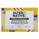 Alter/native Patchouli & Sandalwood Conditioner Bar 90g front of box