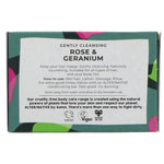 Alter/native Rose & Geranium Shampoo Bar 95g back of box