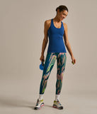 BAM Enduro Racer Back Vest in the colour indigo ink