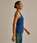 BAM Enduro Racer Back Vest in the colour indigo ink