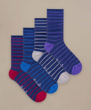BAM Fluxton Everyday Roll Top Socks 4 pack, showing all four colours