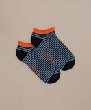 BAM Landscove Bamboo Trainer Socks 4-7 UK - 4 Pack navy