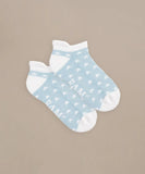 BAM Thorverton Bamboo Trainer Socks 4-7 UK - 4 Pack star pair