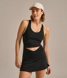 BAM Unity Crop Top in black